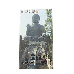 Aimant imprimé durable de vente chaude aimant de réfrigérateur de sublimation aimant en relief de souvenir de tourisme - Product Image 6