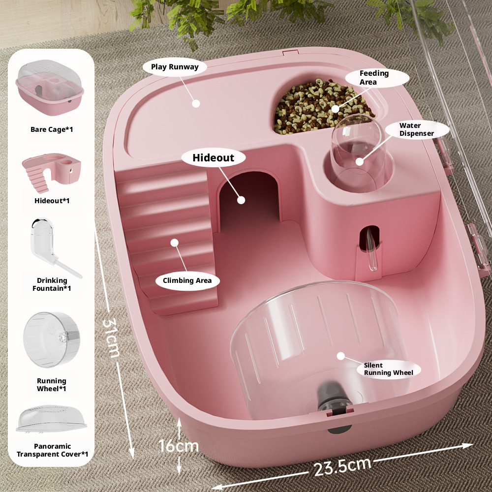 Villa de luxe Pink-Hamster