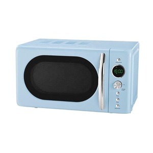 Kitchen Table Top <strong>Retro</strong> 20L 700W Stainless Steel Electric Digital <strong>Microwave</strong> Oven with CB Certificate - Product Image 1