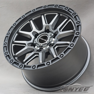 Fonyee Off Road 4x4 cóncavo 6 agujeros Huecos 17 pulgadas 17x9 6x139,7 Mag aleación Aluminio ancho ruedas de coche Auto Rines llantas Jantes - Product Image 2