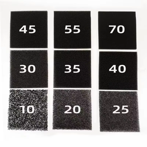 Bụi không khí lọc lỗ thông hơi than hoạt tính polyether bọt lọc lưới bọt CuộN Chất lượng cao 15-60 ppi lưới - Product Image 2