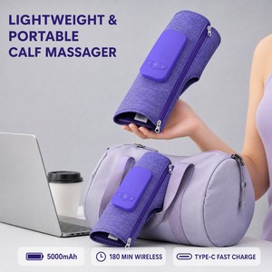 เครื่องนวดน่องเมจิกเทปปรับได้ ระบายอากาศได้ดี 5 โหมด 5000mAh ไร้สาย - Product Image 2
