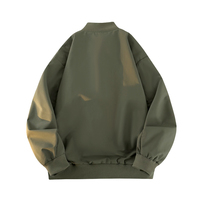 Veste pour homme avec logo personnalisable, veste rétro décontractée coupe-vent respirante, veste de pilote pour homme automne et hiver