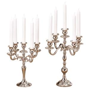 Décorations de mariage Candélabres de sol de style unique Candélabres en aluminium noir avec bougeoir à 5 bras Meilleure vente - Product Image 5