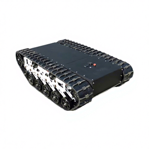 Châssis de robot à chenilles tout-terrain avec moteur de 0,5 kW, multi-tension, poids de 100 kg pour usage industriel - Product Image 1