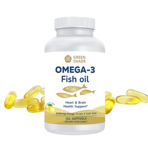 Hot Spot Sale 2150 mg d'huile de poisson <span class=keywords><strong>super</strong></span> efficace oméga-3 contient de l'EPA et du <span class=keywords><strong>DHA</strong></span> pour favoriser la santé du cerveau, des yeux, du cœur et du système immunitaire - Product Image 5