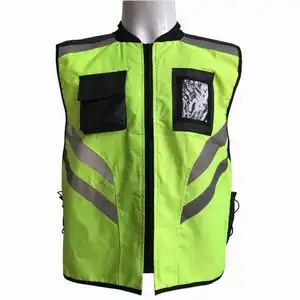 Gilet da ciclismo riflettente con Logo personalizzato abbigliamento riflettente di sicurezza stradale giacca da traffico riflettente abbigliamento di sicurezza architettonica