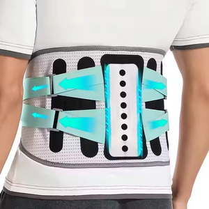 FSPG Faja Lumbar Ajustable de Talla Única con Doble Tirante, Soporte de Acero Transpirable para Espalda Baja y Cintura - Product Image 1
