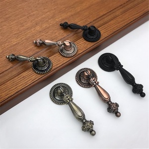 Tirador de un solo orificio de aleación de zinc, moderno, ligero, con diseño de mariposa, para puertas de armario, cajones y muebles. - Product Image 1