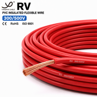RV Flexibles Kabel 300/500V PVC-Isoliertes Kupferleiter-Verseil für Elektrische Anschlüsse bei Geräten und Beleuchtung