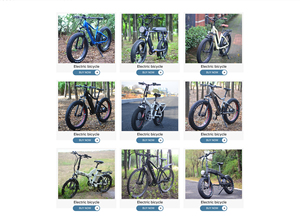 Ad alta velocità elettrico City Bike/moto 15Ah tubo veloce 25 Kmh sensore di velocità acceleratore pedale Velocipede - Product Image 5