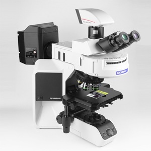 กล้องจุลทรรศน์แบบสามตา Olympus พร้อมกล้อง 21 ล้านพิกเซล และแหล่งกำเนิดแสงเรืองแสงแบบ LED สำหรับใช้ในห้องปฏิบัติการ - Product Image 3