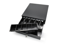 GTCODESTAR Tiroir caisse GT-C330B métal + plastique ABS Tiroir caisse enregistreuse pour système de point de vente de supermarché