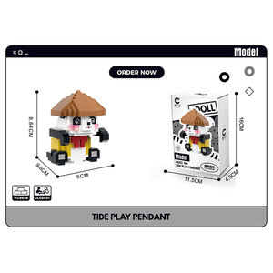 Adorable Juego de Bloques de Construcción 3D de Panda Monstruo StellaLou, Juguetes Creativos de Bloques de Construcción, Regalos para Niños - Product Image 3