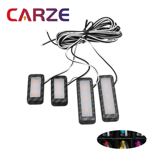 Luce Decorativa per Maniglia Auto Lampada LED Luci Ambientali per Vano Portaoggetti Universale Accessori Interni Auto <span class=keywords><strong>Gadget</strong></span> DC 12V - Product Image 1