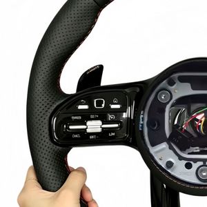 Expédition rapide Volant en fibre de carbone personnalisé pour Mercedes Benz AMG B C <span class=keywords><strong>E</strong></span> S G <span class=keywords><strong>CLASS</strong></span> GT W166 W213 W217 W222 W223 W221 W463 - Product Image 2