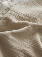 Parure de lit 4 pièces de luxe en mousseline de coton, style européen et américain, avec drap et housse de couette