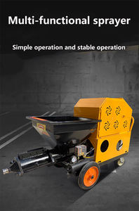 Petite machine de pulvérisateur de mortier d'énergie électrique avec les plus nouveaux composants de noyau de laque comprenant le moteur - Product Image 2