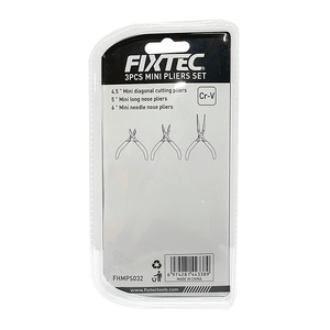 FIXTEC Kit d'outils de bijouterie 3 pièces, Ensemble de pinces 3 pièces FHMPS032, Kit d'outils de bijouterie FHMPS032 - Product Image 2