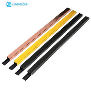 Profilé en <span class=keywords><strong>U</strong></span> en <span class=keywords><strong>aluminium</strong></span> Accessoires de décoration intérieure <span class=keywords><strong>Moulure</strong></span> de garniture en <span class=keywords><strong>aluminium</strong></span> Panneau en alliage pour décoration extérieure Matériel - Product Image 5