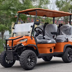 Carrito de Golf de Lujo de 4 Plazas Estilo Vintage 2026 con Motor de 4-7KW y Velocidad de 70km/h - Product Image 3