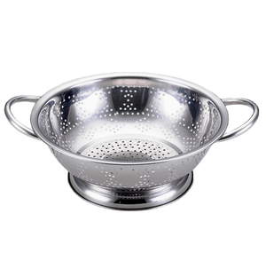 Passoire à fruits en acier inoxydable DFD1120 avec 2 poignées - Product Image 1