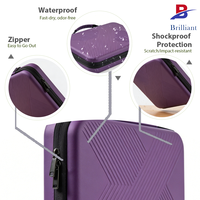 Estuche de Almacenamiento Impermeable de EVA, Carcasa Rígida Moldeada a Prueba de Golpes, para Transportar Computadoras Portátiles, Bolsa de Viaje para Negocios, para Protección