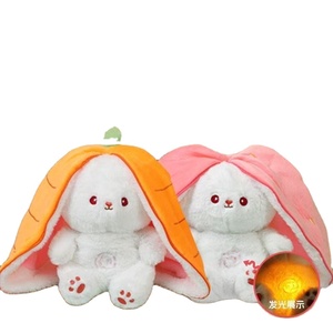 Juguete de Peluche de Conejo de Fresa Adorable, Transfronterizo y Popular, con Música Relajante <span class=keywords><strong>para</strong></span> <span class=keywords><strong>Dormir</strong></span> - Product Image 2