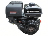 Moteur à essence monocylindre 4 temps OHV refroidi par air de 420 cm³ et 15 CV