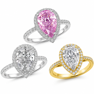 Anello a Goccia per Donne, Design Elegante, Accessorio da Dito per Uso Quotidiano - Product Image 1