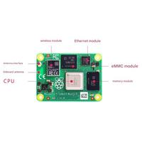 Papan Inti Raspberry Pi CM4 CM4104000 CM4104008 CM4104016 CM4104032 Dengan WiFi