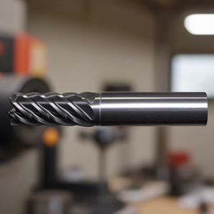Fresa de carburo sólido Ttake Standard Ta1411 con recubrimiento Nano TiAln, helicoidal de 45 grados, corta, para superacabado en contornos - Product Image 3