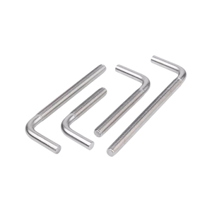 Tornillos de Acero Inoxidable 304 Tipo 7, Pernos en Ángulo Recto, Pernos Tipo L, Pernos de Anclaje Tipo J, M4, M5, M6, M8, M10, M12, Fabricantes de Fijaciones - Product Image 2
