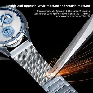 Bracelet de montre magnétique en acier inoxydable en forme de I pour <span class=keywords><strong>Huawei</strong></span> Watch <span class=keywords><strong>GT</strong></span> <span class=keywords><strong>Runner</strong></span> 2 - Product Image 5