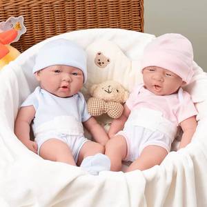 Muñeca Bebé <span class=keywords><strong>Reborn</strong></span> <span class=keywords><strong>de</strong></span> 35 cm (14 Pulgadas), Suave y Flexible, Fabricada a Medida - Product Image 3