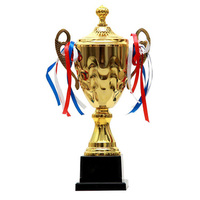 Coupe de trophée sportif en métal plaqué or, récompense pour les vainqueurs, plusieurs tailles, pour les tournois, la publicité, les souvenirs, les cadeaux d'affaires, la promotion
