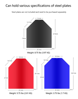Gilet porte-plaques tactique réglable à libération rapide, personnalisable, en Oxford imperméable, pour la perte de poids, la gym, le sport et le fitness