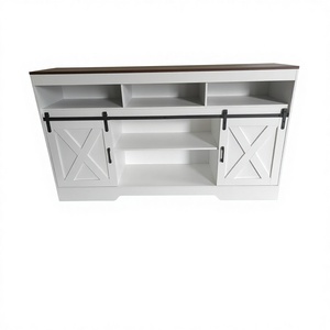 ตู้วาง<span class=keywords><strong>ทีวี</strong></span>แบบประตูบานเลื่อนสไตล์โมเดิร์นสีขาวพร้อม<span class=keywords><strong>ชั้น</strong></span><span class=keywords><strong>วาง</strong></span>ของ - Product Image 3