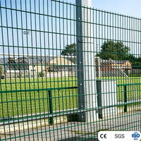 Panneaux de clôture de sécurité à double fil 6/5/6 fils, maille 55x200, hauteur 2,0m, acier galvanisé HDG275g/m, livraison rapide