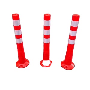 Señales de tráfico primavera delineador poste elástico t-<span class=keywords><strong>flex</strong></span> Flexible poste de estacionamiento, poste de primavera, bolardos - Product Image 1