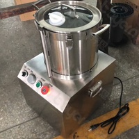 Industriële groentesnijder met hoge capaciteit, multifunctionele snijmachine, gemotoriseerd voor maïs, fruit, gember, aardappel, ui, wortel en het maken van blokjes.
