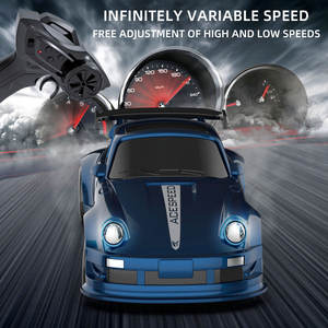 Nuevo Auto de Carreras a Control Remoto 2.4G 4WD Mini, Escala 1:64, Listo para Usar en Interiores y Exteriores, de Alta Velocidad, con Luces LED, Juguete para Niños - Product Image 6