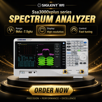 Penganalisis Spektrum Dingyang SSA3000X Plus Detektor Pelacak Sumber Frekuensi 9KHz-7.5GHz Analisis Spektrum Tiongkok Daratan