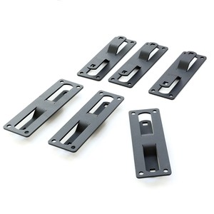 Soportes para Cercas WAP-OZ de Acero al Carbono, Rectangulares, Accesorios Duraderos para Cercas Exteriores - Product Image 4