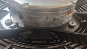 ZIEHL-ABEGG FN080-ZIQ.GL.V7P3 180794 800mm 380-480V 50/60Hz 3.10KW 4.80-3.80A 1100RPM AHU Axial Cooling <b>Fan</b> - Product Image 4