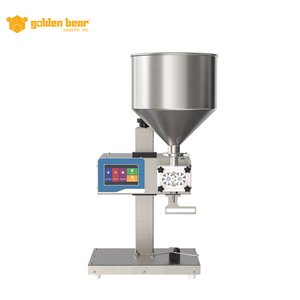Machine de remplissage de bureau semi-automatique à commande par pédale pour miel, huile comestible, pâte et liquides - Product Image 5