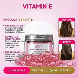 Huile capillaire 3-en-1 au gingembre et aux herbes, shampoing et après-shampoing avec traitement à la kératine, antipelliculaire et lissant pour femmes adultes - Product Image 5