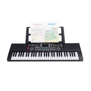 Pianoforte Elettronico 61 Tasti Tastiera in Plastica Portatile per Adulti Bambini Principianti Ricaricabile USB con 100 Ritmi e 16 Toni - Product Image 2