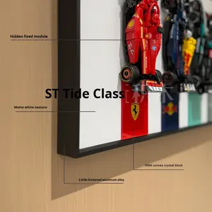 2025 Display Model Storage Hanging Accessories Metal Wall Frame for Speed Super Racing Car Building <b>Blocks</b> Photo Frame - Product Image 2