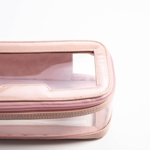 Customized Lady Cosmetic <b>Bag</b> with Zipper ODM OEM BSCI Certified PU Material Multifunctional for Makeup <b>Travel</b> <b>Storage</b> <b>Bag</b> - Product Image 4